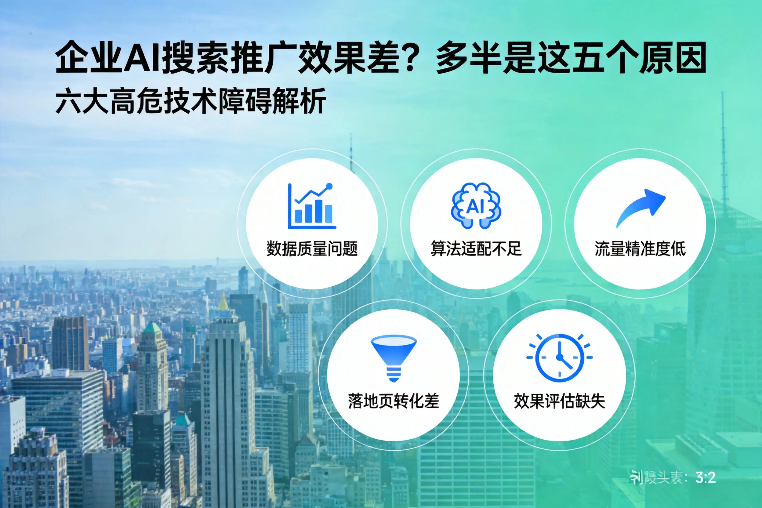 芗城企业AI搜索推广效果差？多半是这五个原因
